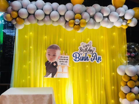Sinh nhật bé Bình An